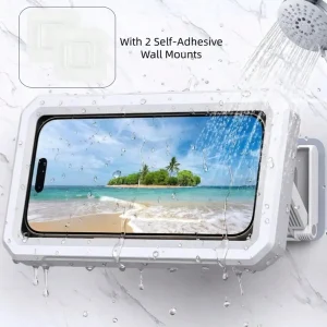 360° Retractable Waterproof Shower Phone Holder