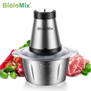 BioloMix 2L Electric Food Chopper 500W